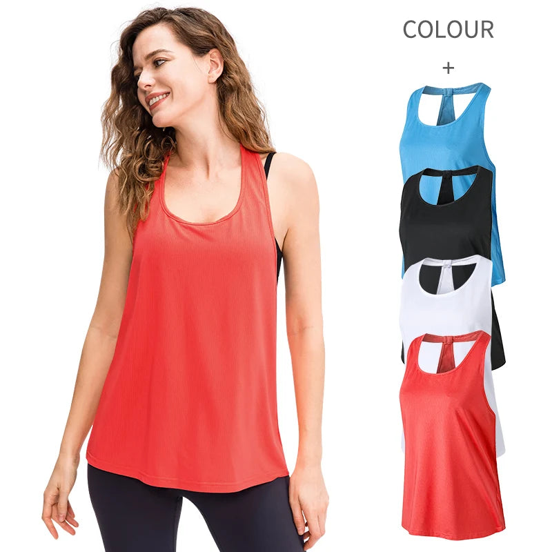 Savriq Yoga Vest Tank Top — Quick-Dry Breathability, All-Day Ease