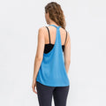 Savriq Yoga Vest Tank Top — Quick-Dry Breathability, All-Day Ease