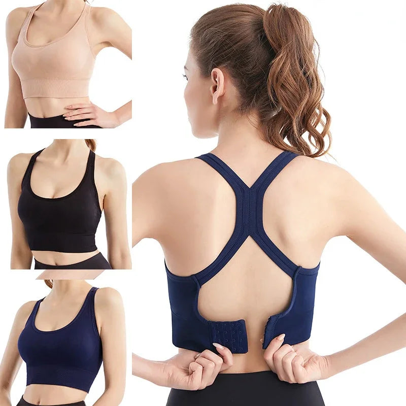 Savriq Seamless Sports Bra — Hook-Eye Precision Fit, Zero Compromise
