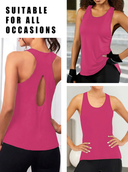 Savriq Backless Workout Top — Featherlight Freedom, Every Rep